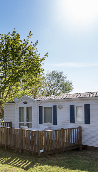 Location de mobil-home dans la Drôme au camping près de Roman-sur-Isère, La Grivelière 4 étoiles