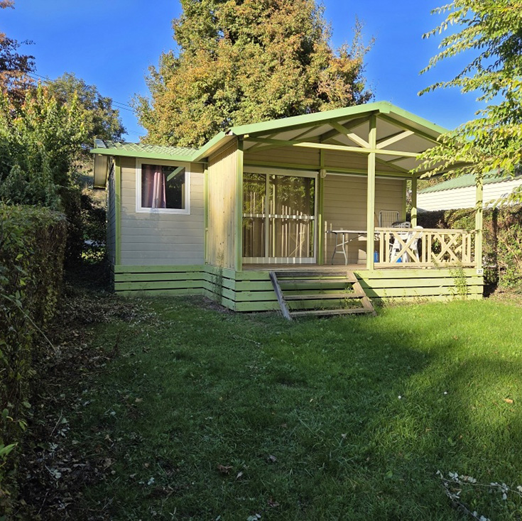 Location chalet 35 m², 1 à 6 personnes dans la Drôme : vue extérieure