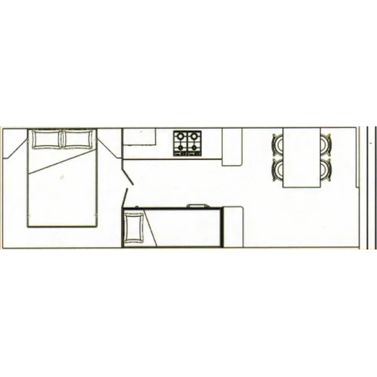 Location roulotte, hébergement insolite dans la Drôme : plan